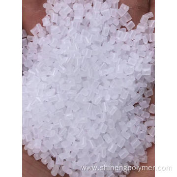 Photodiffused polycarbonate plastic raw material particles